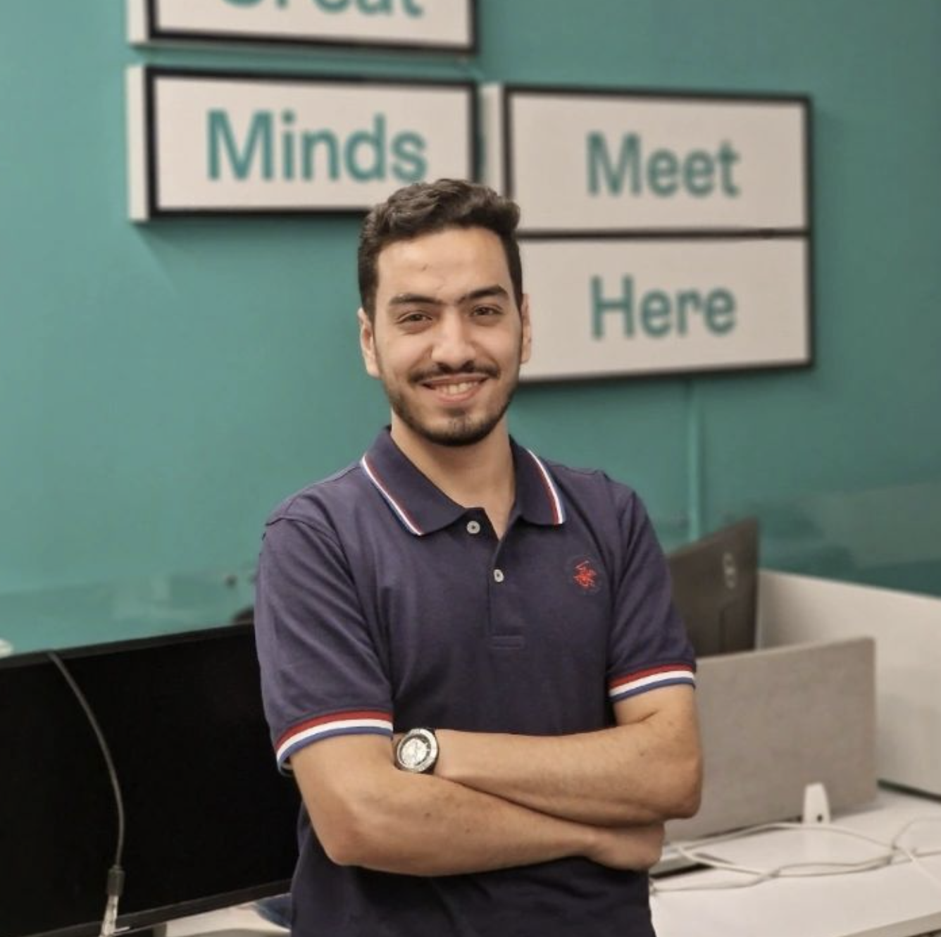 Abdelrahman Gomaa at work